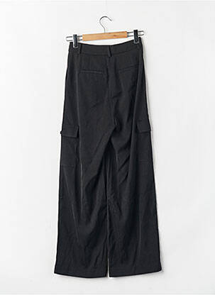 Pantalon cargo taille haute noir VILA femme