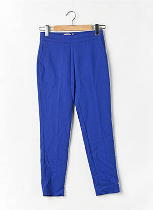 Pantalon 7/8 bleu MORGAN femme
