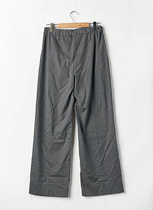Pantalon large gris MANGO femme
