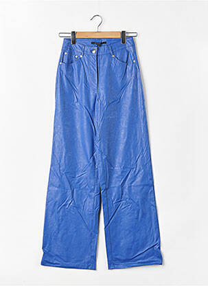 Pantalon large bleu ONLY femme