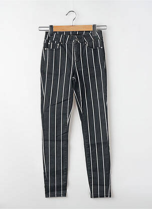 Jeans coupe slim noir ONLY femme