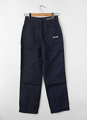 Pantalon cargo bleu CEMI femme