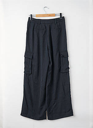 Pantalon cargo coupe droite taille haute noir VILA femme