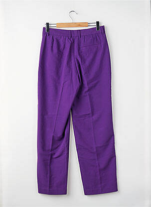 Pantalon droit coupe droite violet JJXX femme