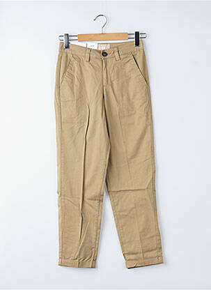 Pantalon chino beige JJXX femme