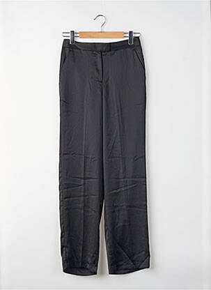 Pantalon droit taille haute taille haute noir JJXX femme
