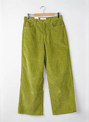 Pantalon droit vert JJXX femme
