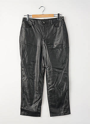 Pantalon droit noir MANGO femme