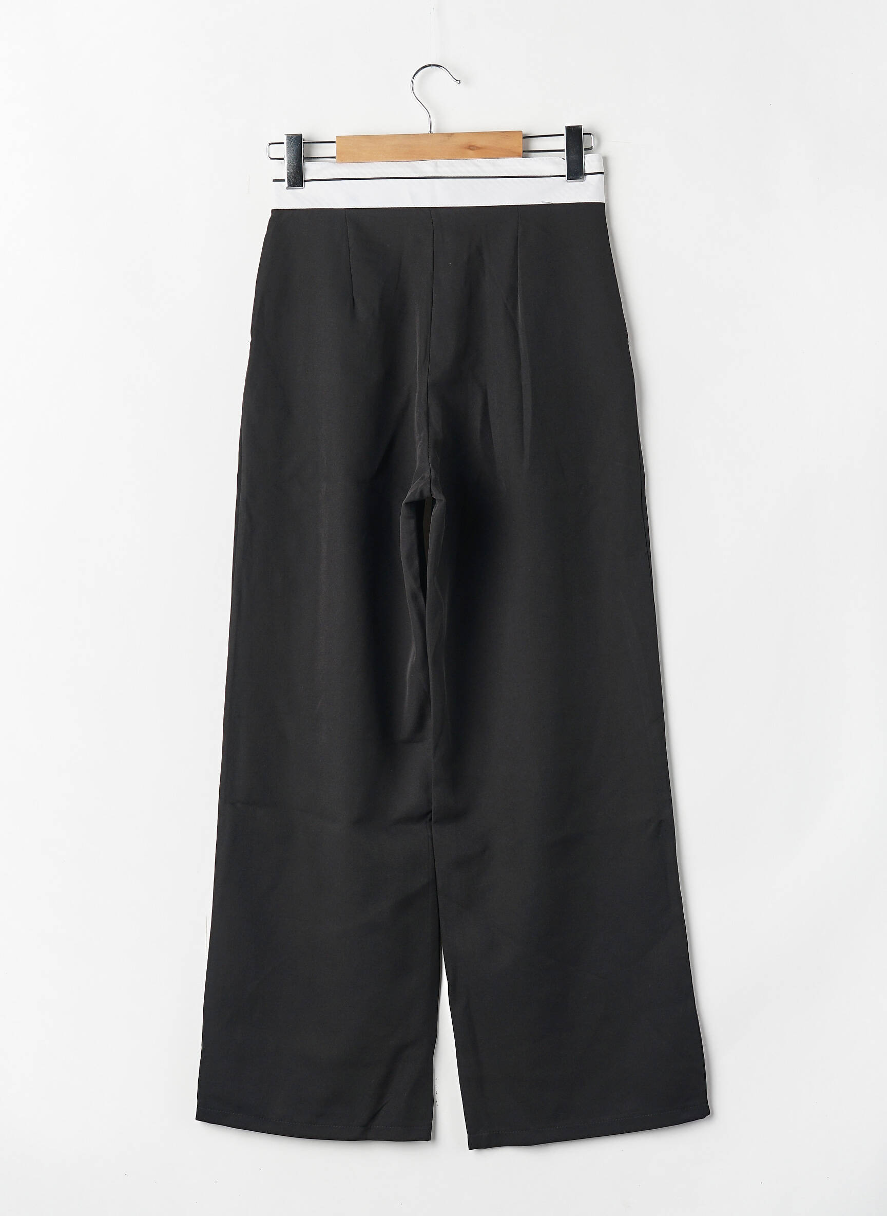 Pantalon large noir HAILYS femme