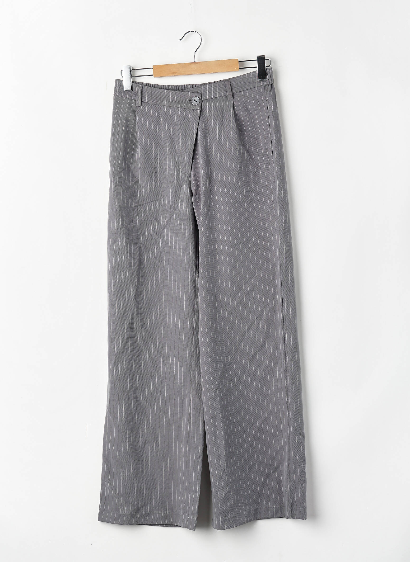 Pantalon slim gris TALLY WEIJL femme