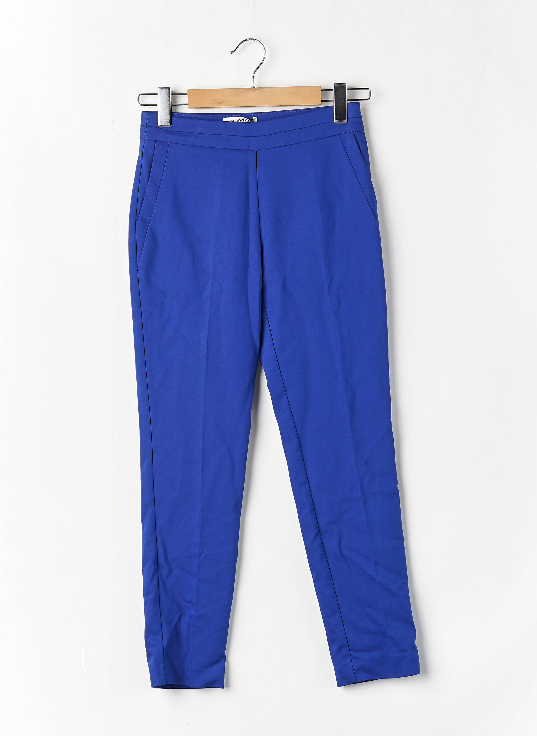 Pantalon 7/8 bleu MORGAN femme