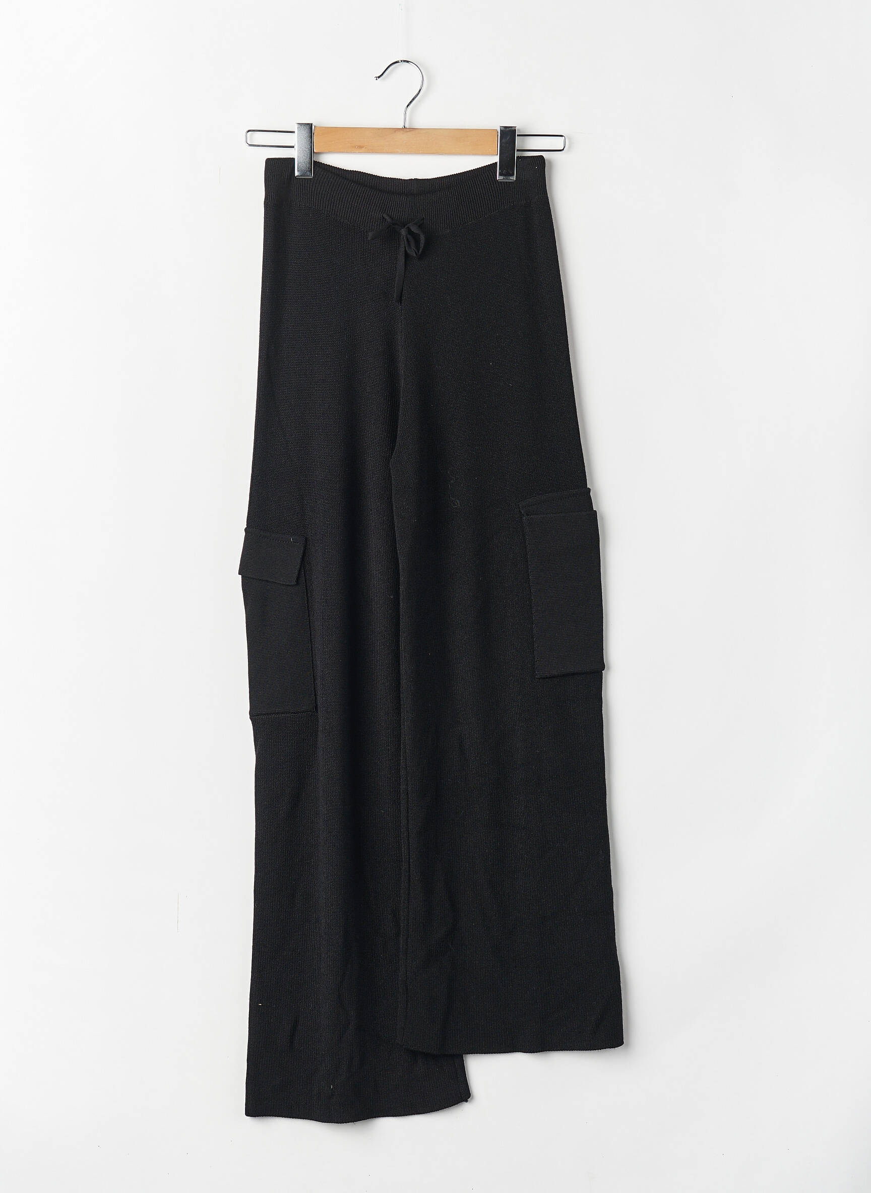 Pantalon large noir MANGO femme