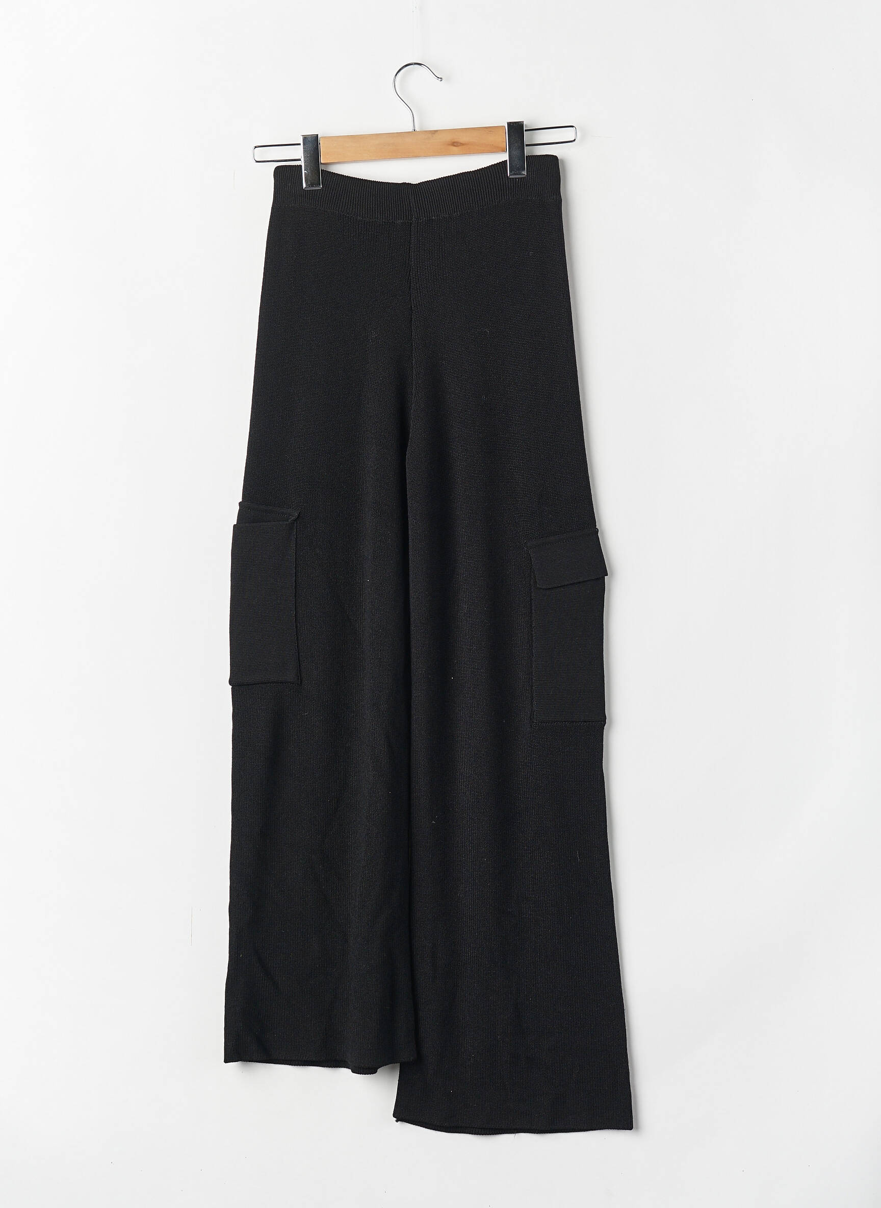 Pantalon large noir MANGO femme