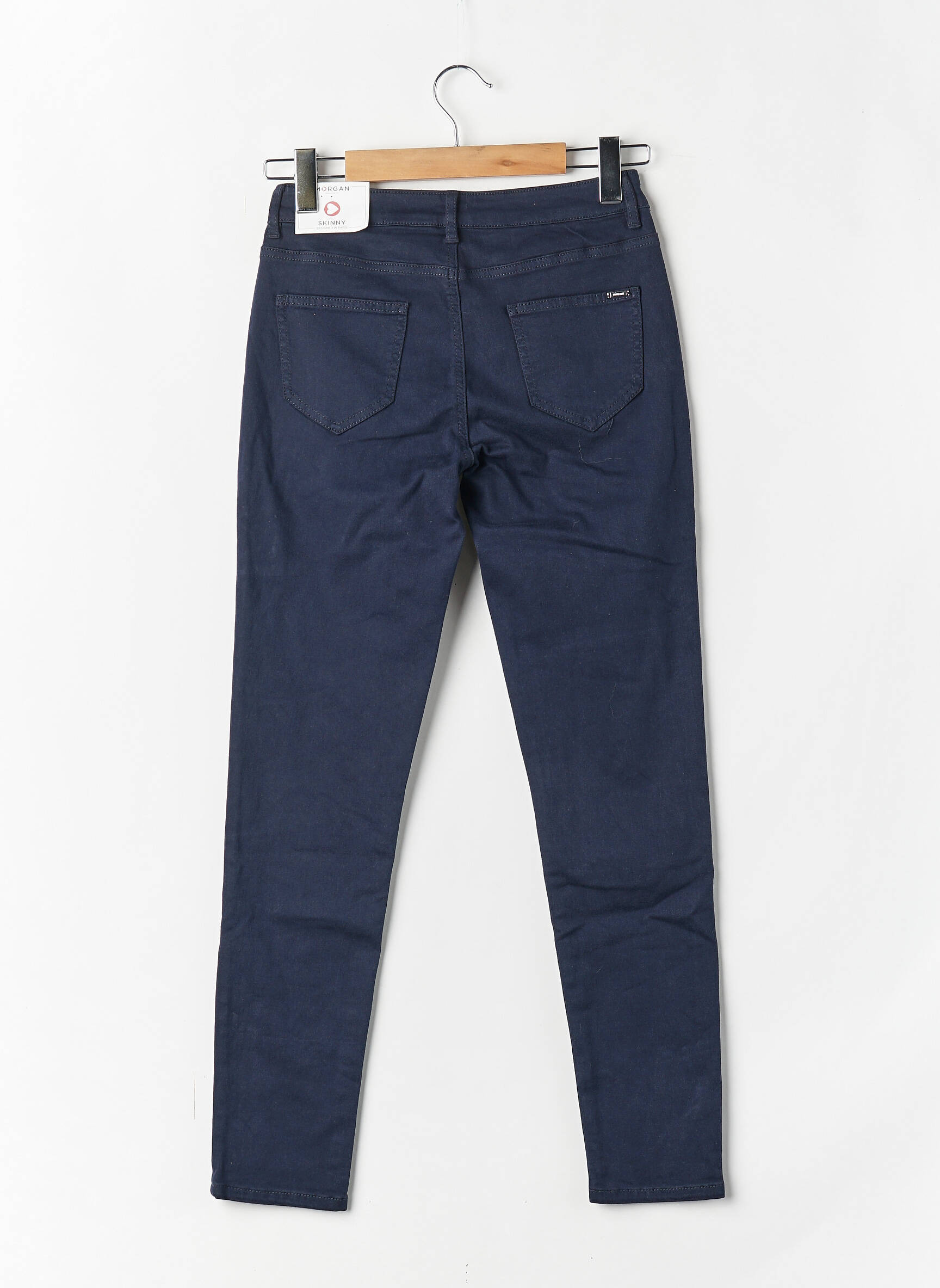 Jeans skinny bleu MORGAN femme