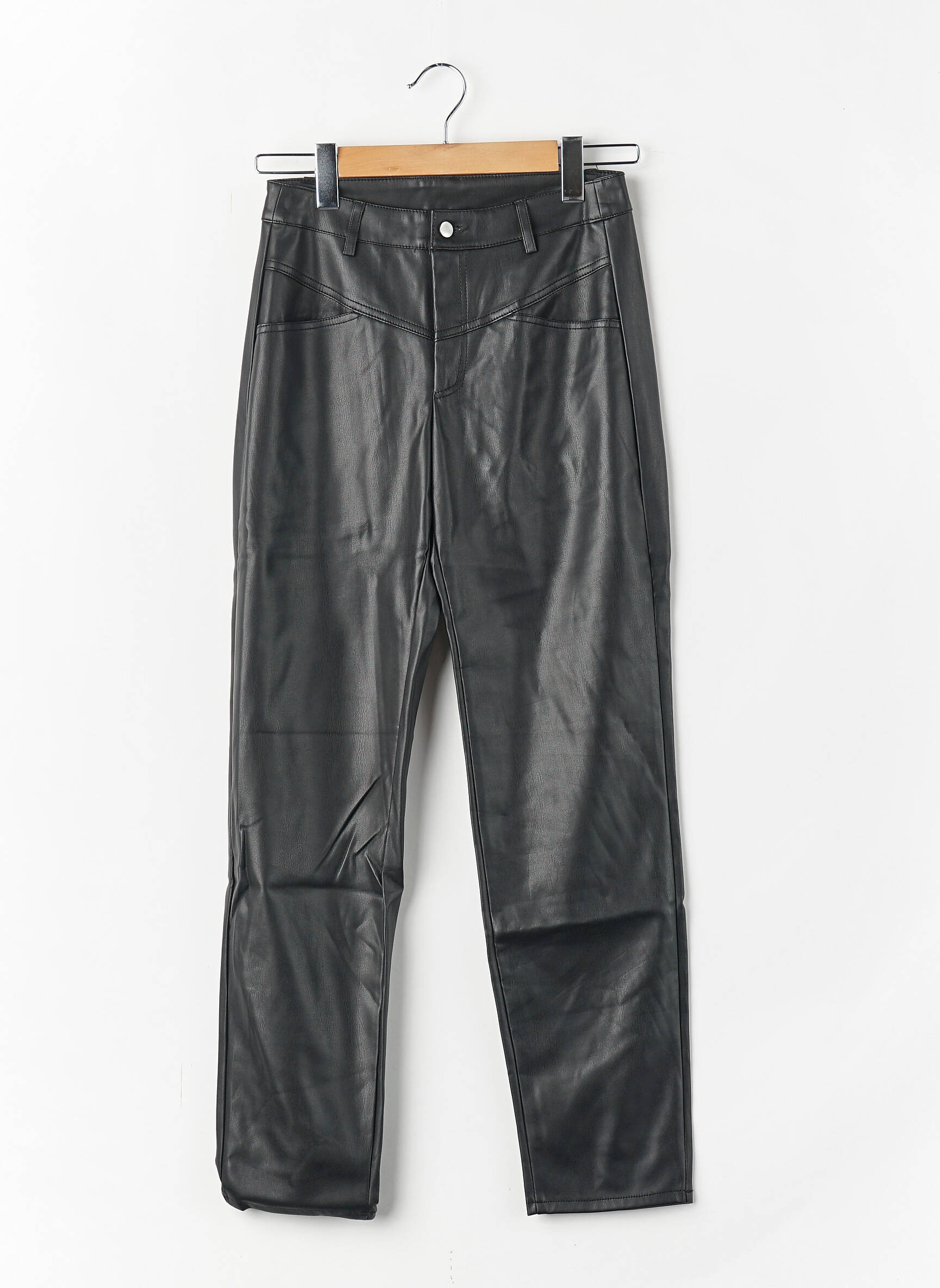 Pantalon slim noir ONLY femme