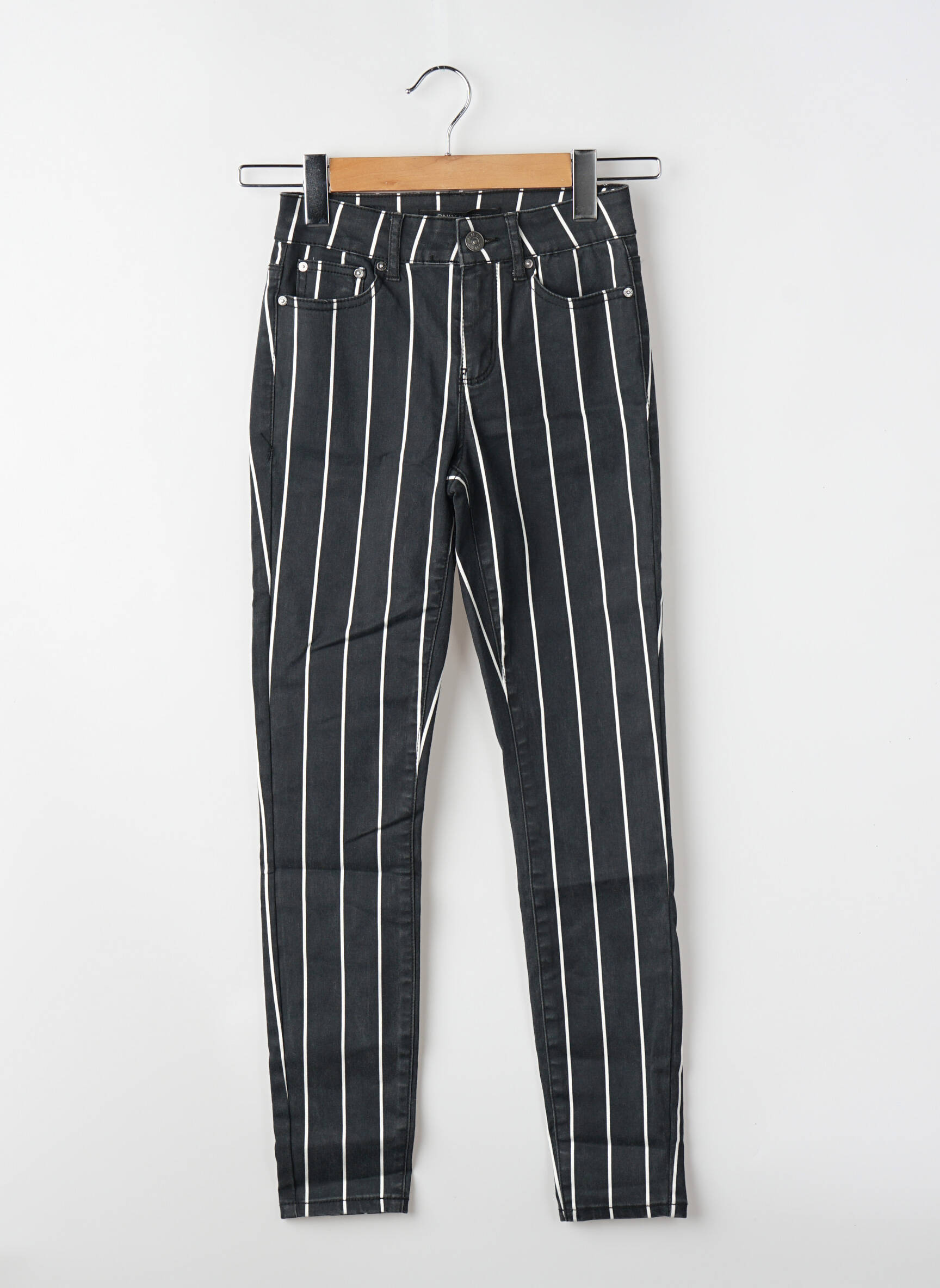 Jeans coupe slim noir ONLY femme