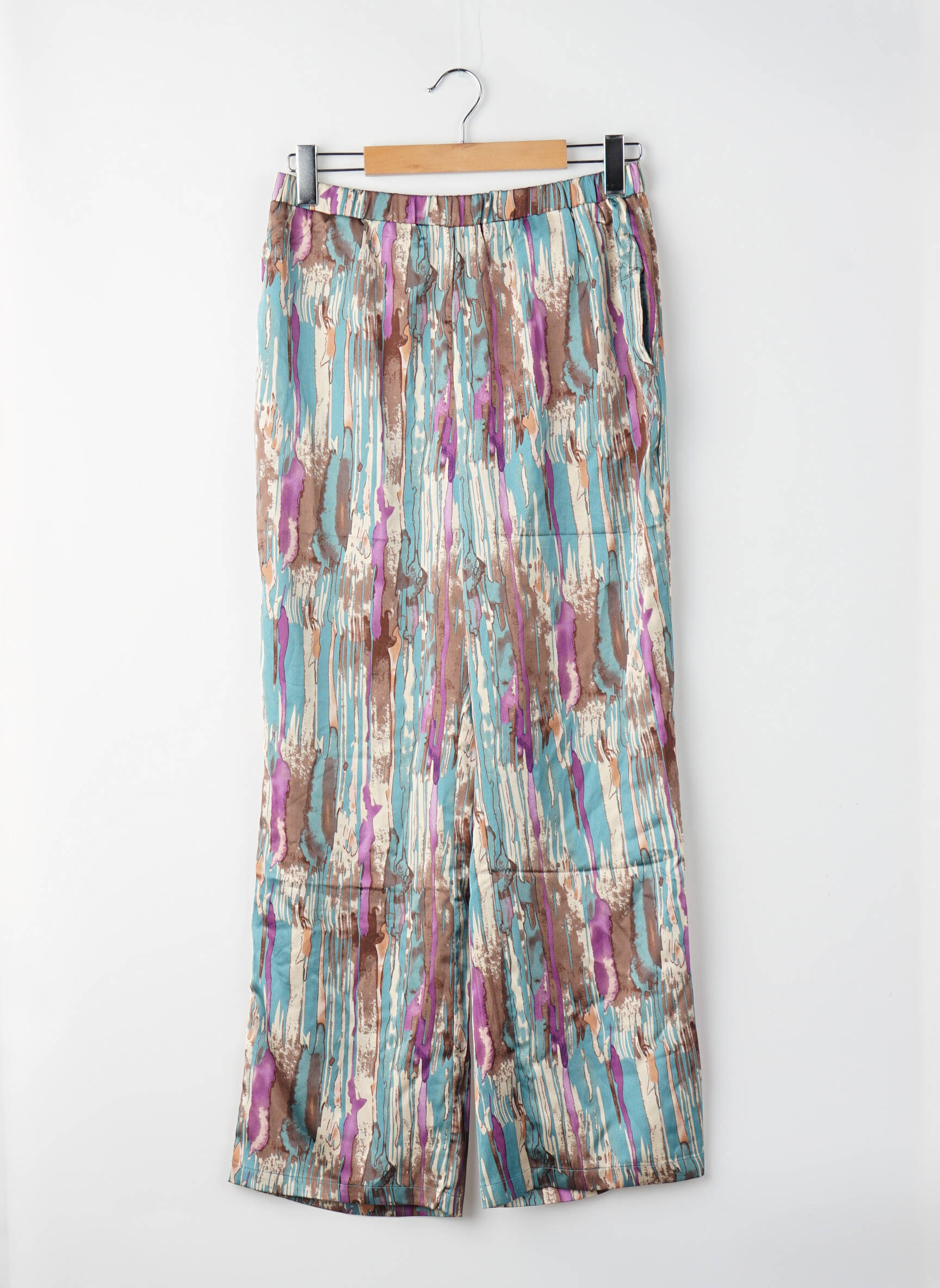 Pantalon large vert VILA femme