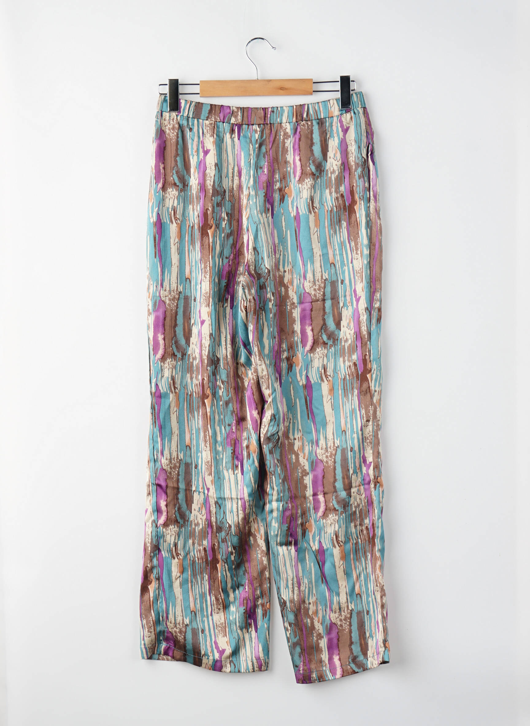 Pantalon large vert VILA femme