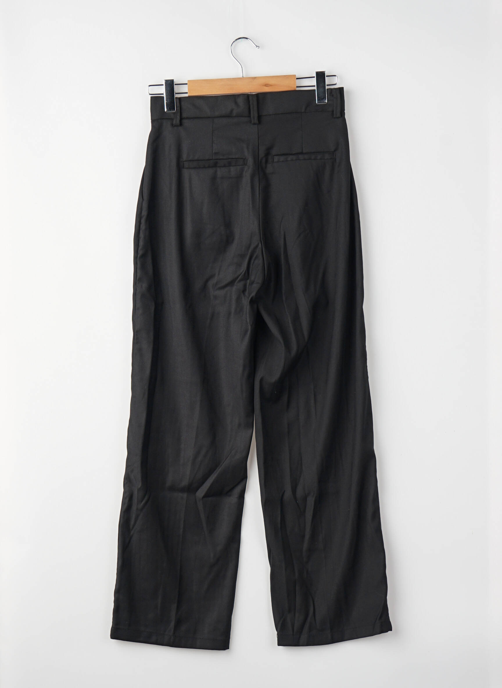 Pantalon droit taille normale taille normale noir VERO MODA femme