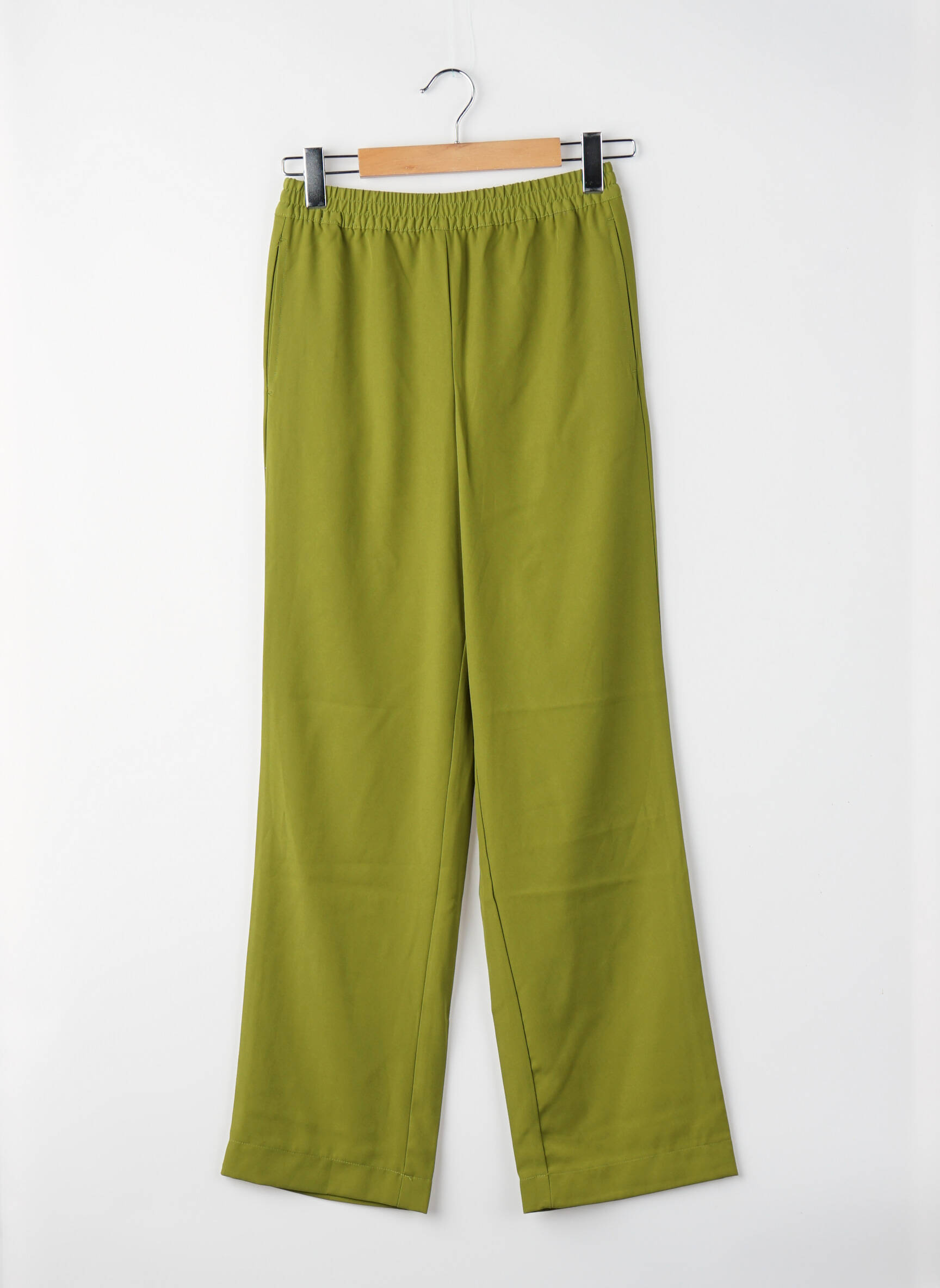 Pantalon droit coupe droite vert JJXX femme