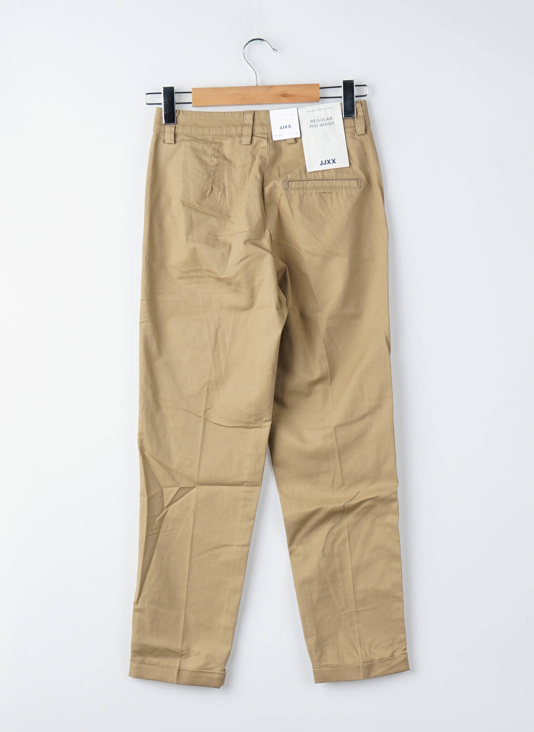 Pantalon chino beige JJXX femme