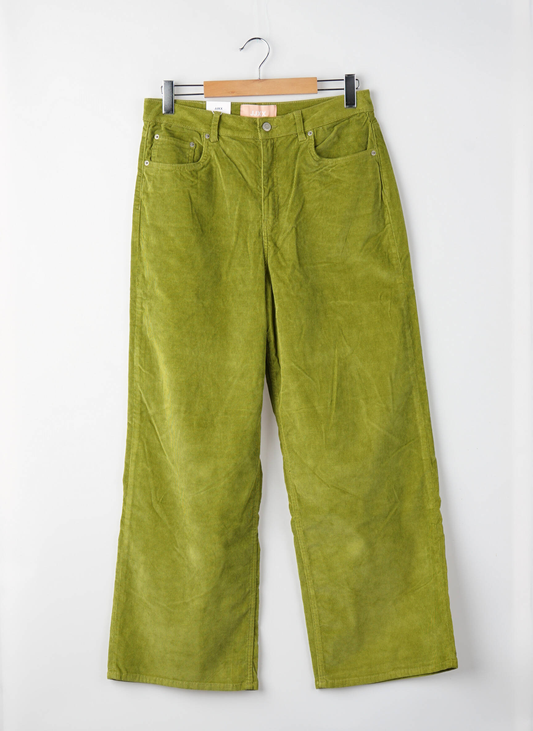 Pantalon droit vert JJXX femme