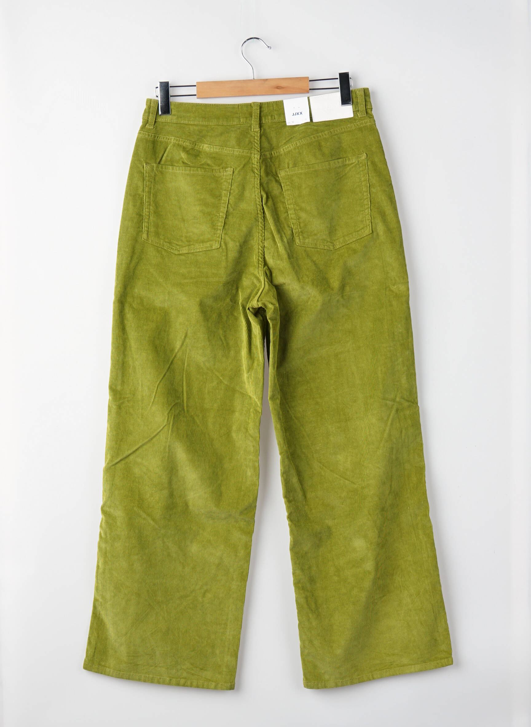 Pantalon droit vert JJXX femme