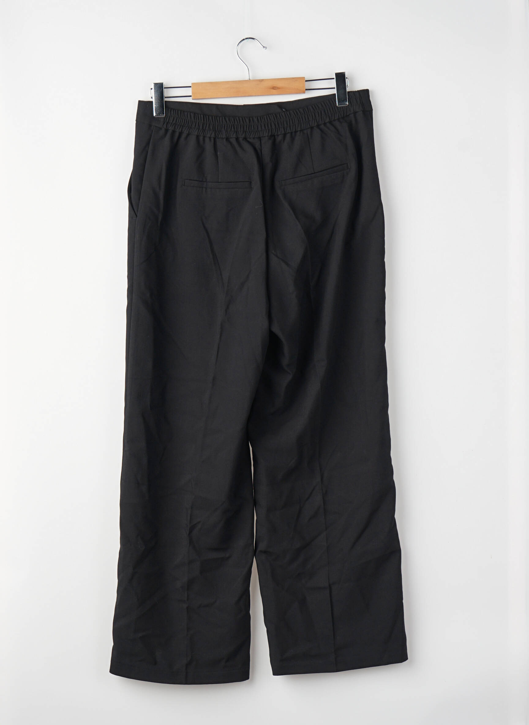 Pantalon droit noir ZABAIONE femme