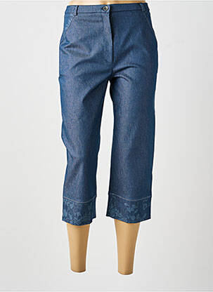 Pantalon 7/8 bleu MULTIPLES femme