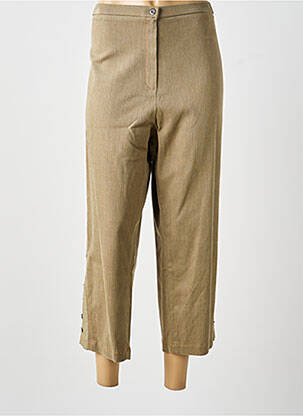 Pantalon 7/8 kaki MULTIPLES femme