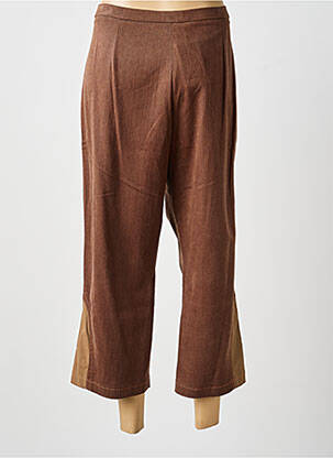 Pantalon 7/8 marron MULTIPLES femme