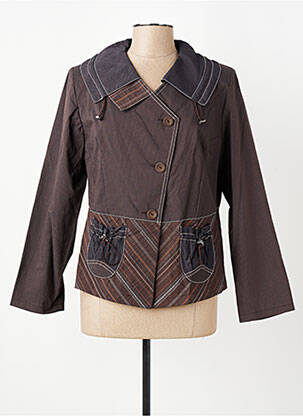 Veste casual marron MULTIPLES femme