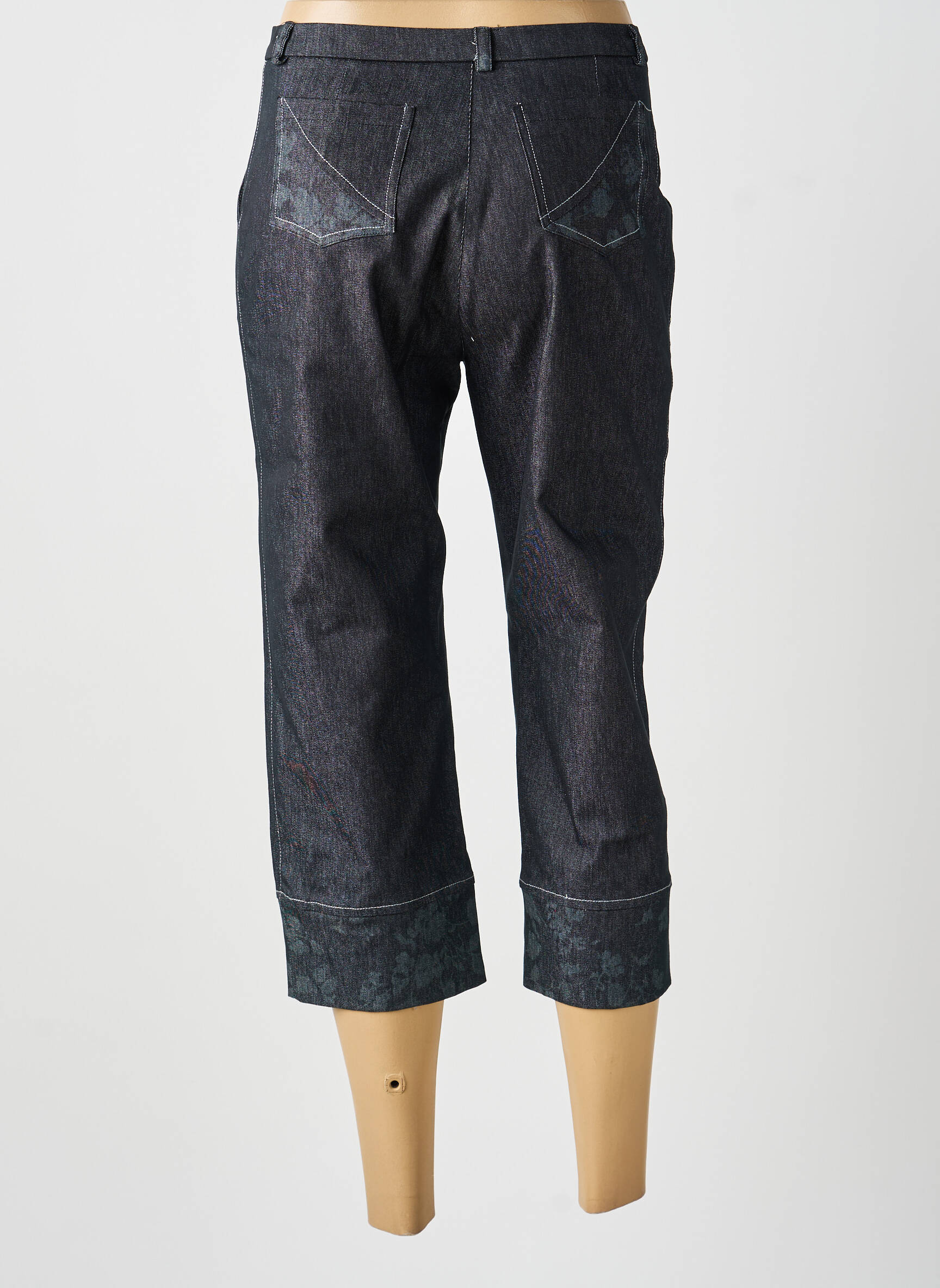 Pantalon 7/8 noir MULTIPLES femme