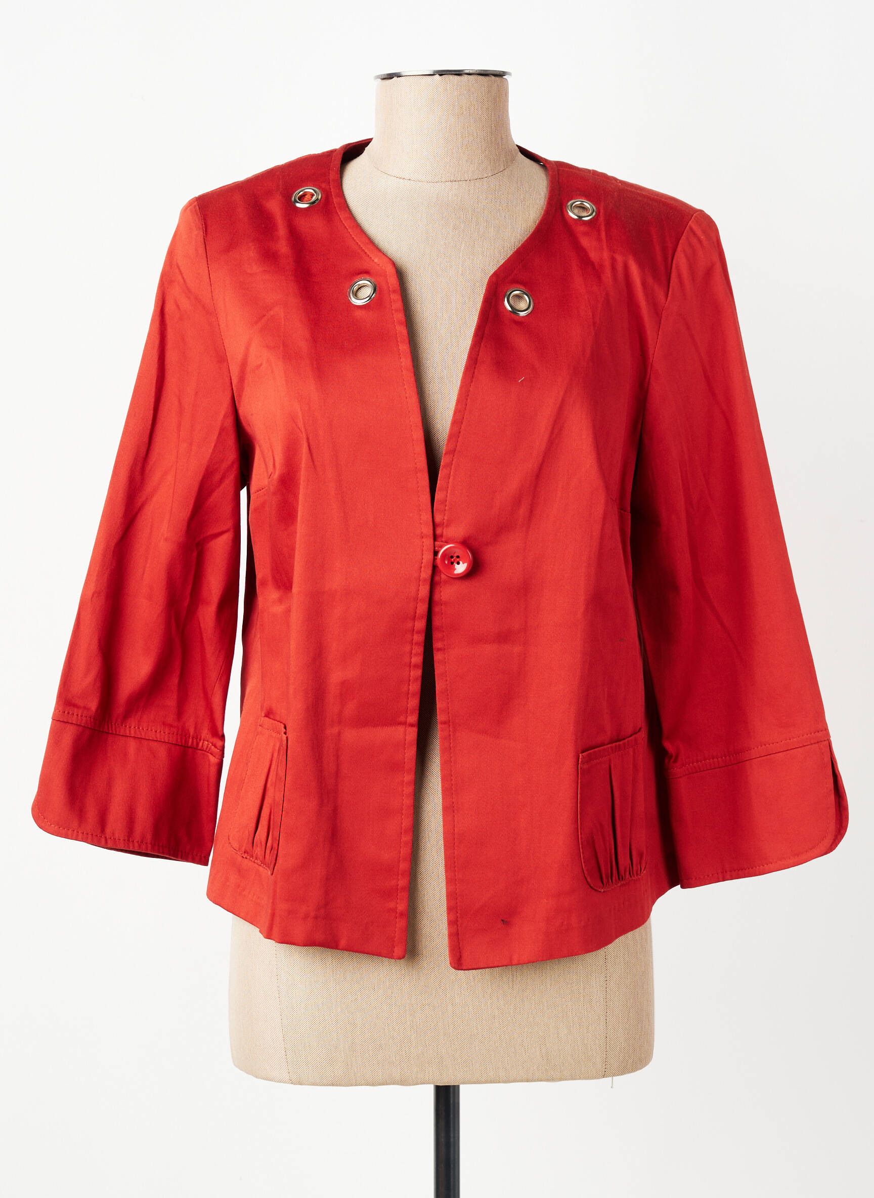 Veste casual orange MULTIPLES femme