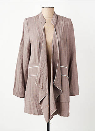 Veste casual taupe MULTIPLES femme
