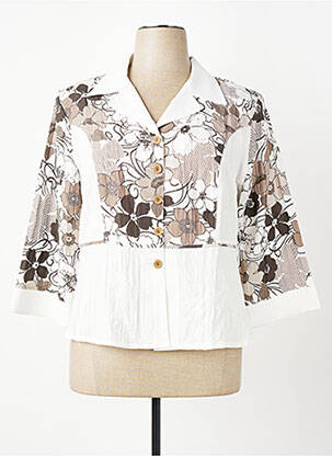 Chemisier marron MULTIPLES femme
