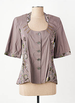 Veste casual gris MULTIPLES femme
