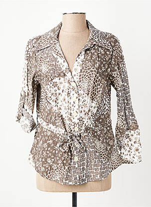 Chemisier marron MULTIPLES femme