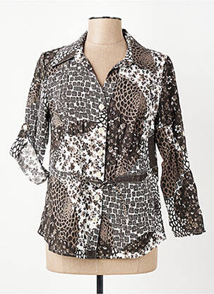 Chemisier marron MULTIPLES femme
