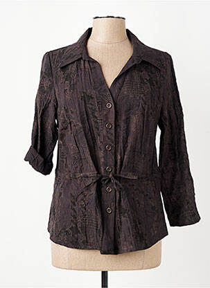 Chemisier marron MULTIPLES femme