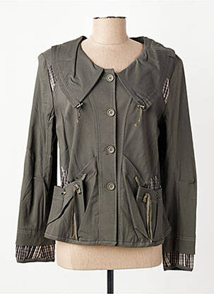 Veste casual kaki MULTIPLES femme