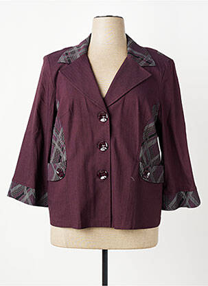 Veste casual violet MULTIPLES femme