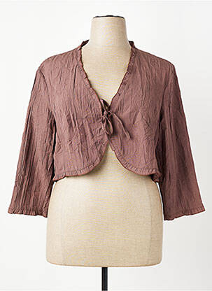 Boléro marron MULTIPLES femme
