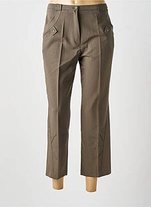 Pantalon 7/8 vert MULTIPLES femme