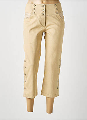 Pantalon 7/8 beige MULTIPLES femme
