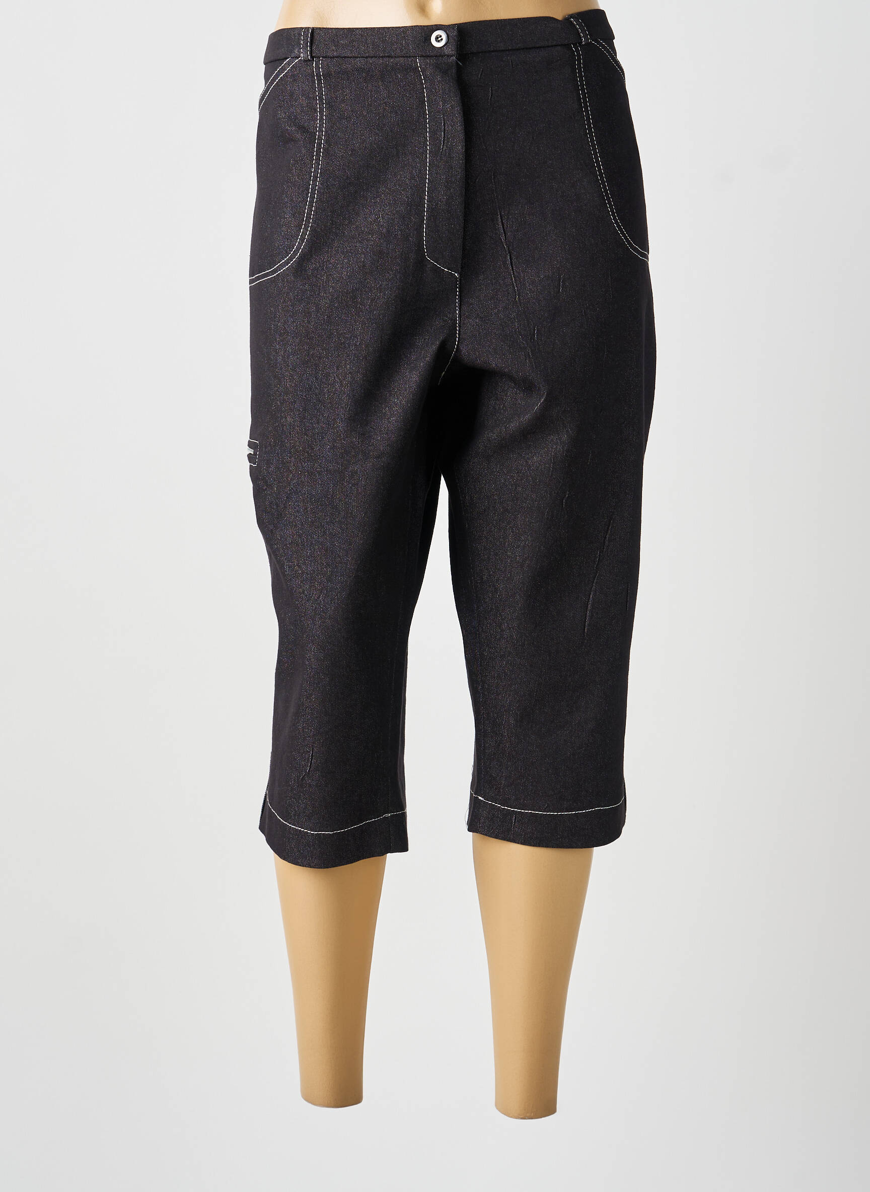Pantalon 7/8 noir MULTIPLES femme