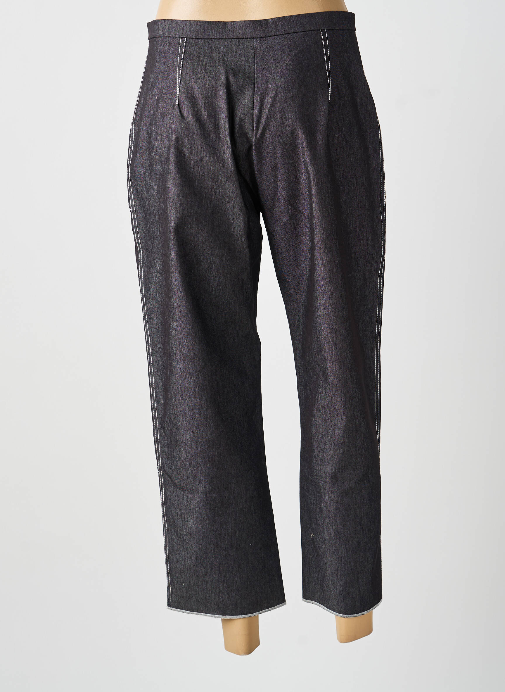 Pantalon 7/8 gris MULTIPLES femme