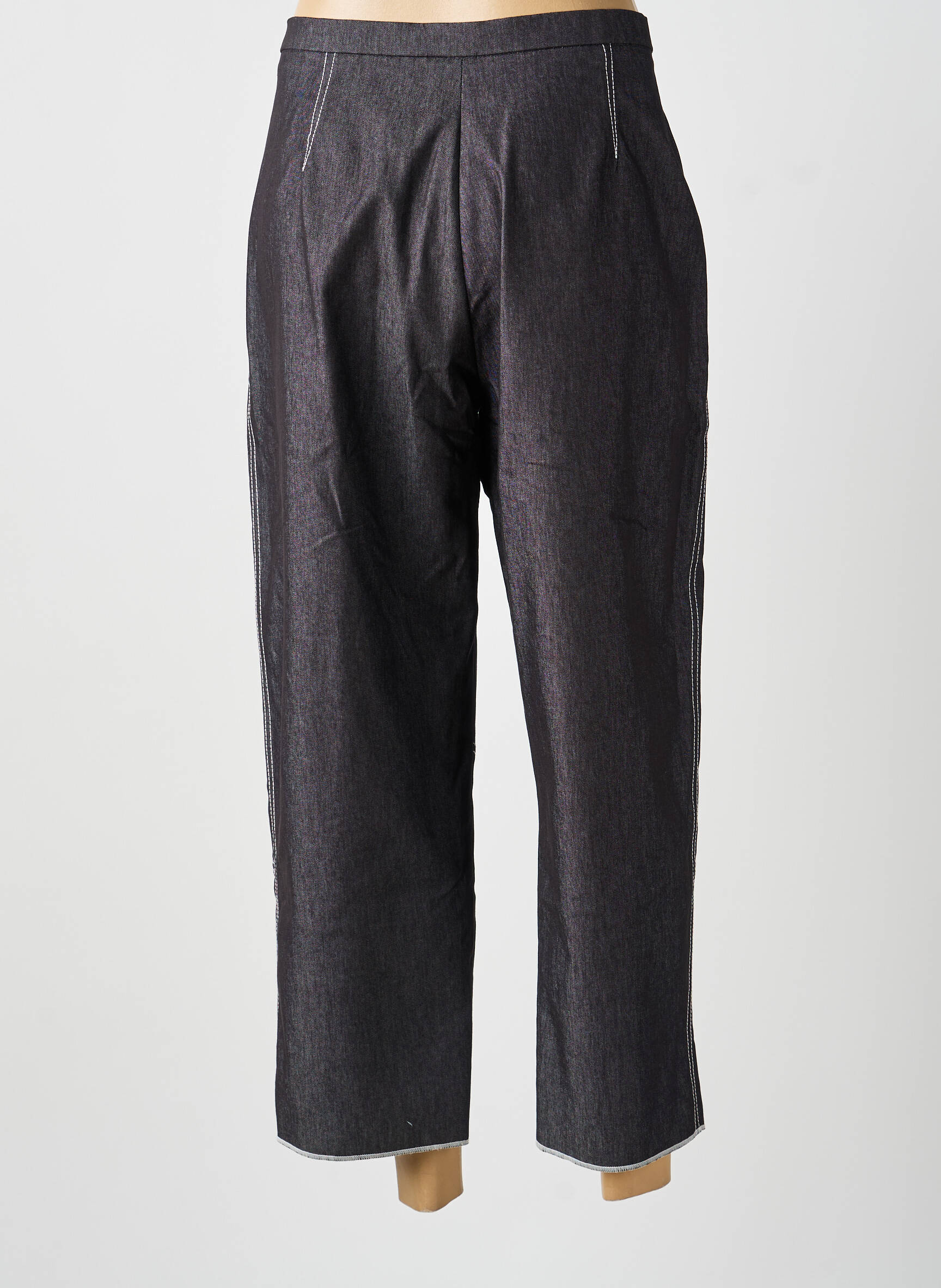 Pantalon 7/8 gris MULTIPLES femme