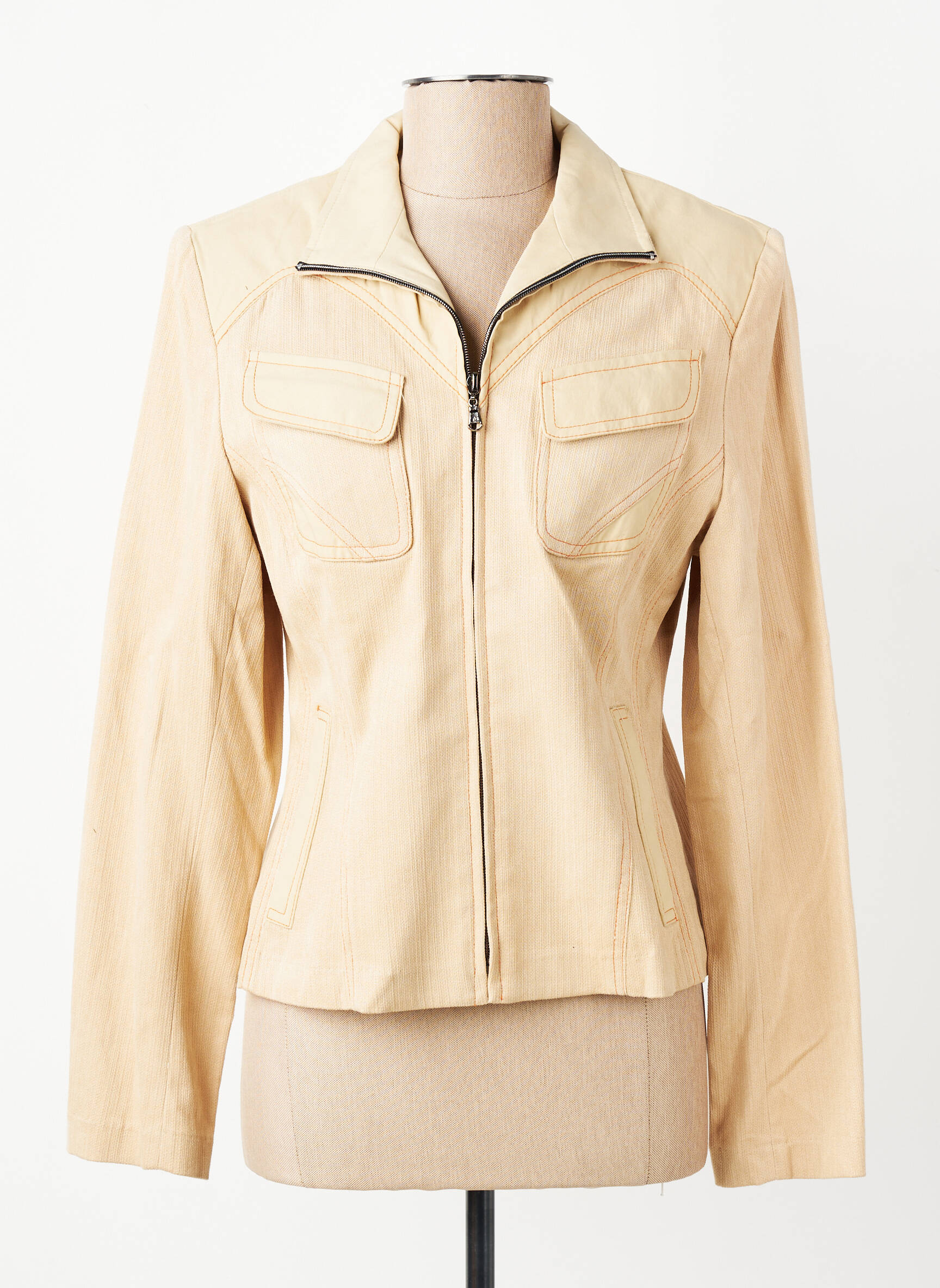 Veste casual beige MULTIPLES femme