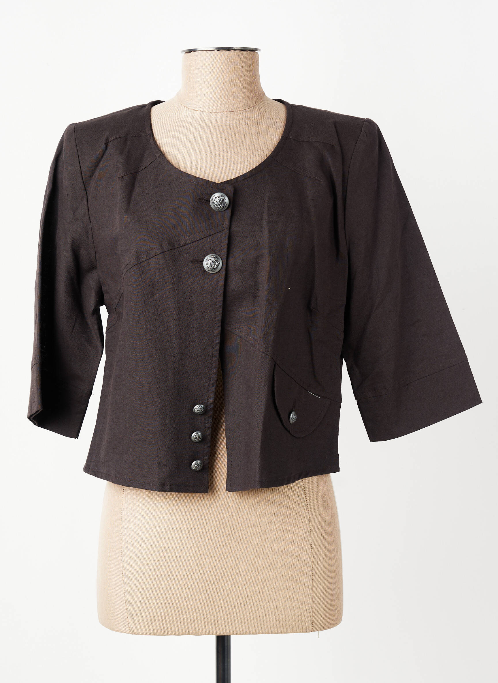 Veste casual marron MULTIPLES femme